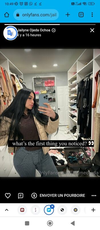 Jailyne ojeda  page leaked private photo uncensored HD quality