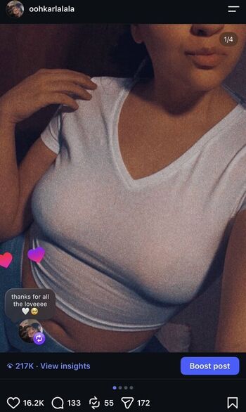 Oohkarlalala leaked private photo uncensored HD quality