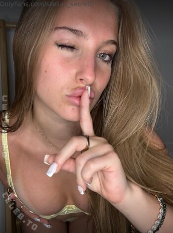 Stellas secret  page leaked private photo uncensored HD quality