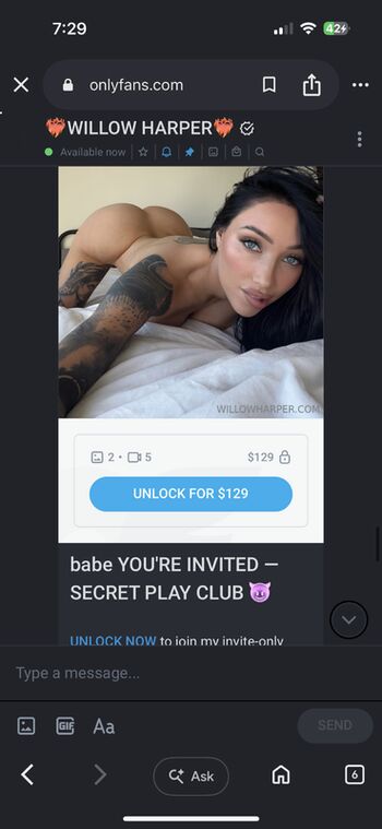 Willow lay leaked private photo uncensored HD quality